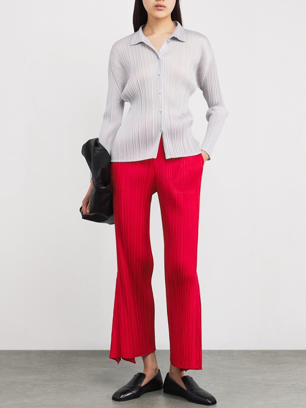 Issey Miyake Pleats Please Ole Pants Red BNWT